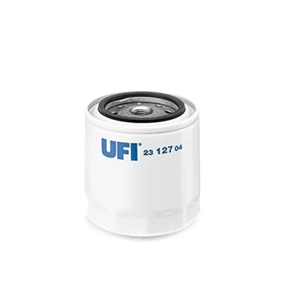 Abbildung von UFI 23.127.04 Ölfilter 3/4 16 UNF mit einem Rücklaufsperrventil Anschraubfilter GLAS: 04 Limousine