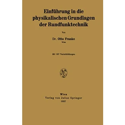 Abbildung von Einführung in die physikalischen Grundlagen der Rundfunktechnik (German Edition)