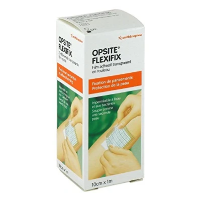 Abbildung von Opsite Flexifix Pu Folie 10 cmx1 m unsteril Rolle