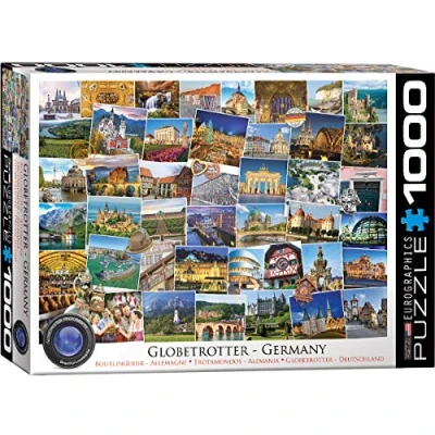 Abbildung von empireposter Traumziele in Deutschland 1000 Teile Puzzle im Format 68x48 cm