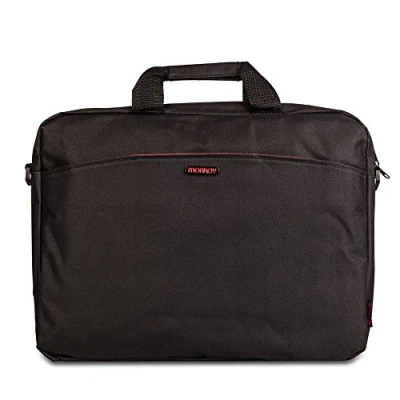 Abbildung von NGS MONRAY ENTERPRISE Laptoptasche aus Nylon, 15,6 Zoll. Laptophülle, stabil und leicht, mit Fächern Taschen für Dokumente Zubehör