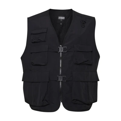 Abbildung von Urban Classics Tactical VEST Weste, Herren, Größe: 4XL, Black
