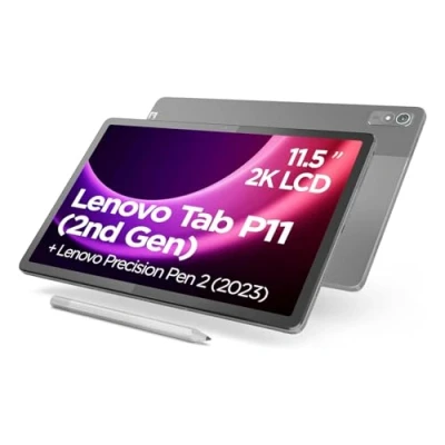 Abbildung von Lenovo Tab P11 (2. Gen) Tablet 11,5&#039;&#039; 2K Touch Display MediaTek Helio G99 4GB RAM 128GB Speicher Android 13 grau inkl. Precision Pen 2