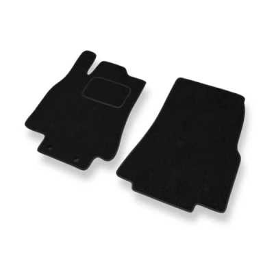 Abbildung von Mossa Fußmatten Auto kompatibel mit Mercedes Benz A Klasse W169 (2004 2012) schwarz Automatten Autoteppiche 2