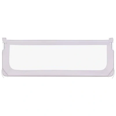 Abbildung von HUOLE Bettschuztgitter Sleep N Safe Plus XL, Großer Rausfallschutz Bett für Babys und Kinder im Elternbett, Faltbar, Tragbar, Bettgitter Kleinkinder, 150 * 70 26cm grau