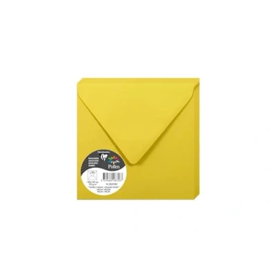 Abbildung von Clairefontaine 28358C Packung mit 20 Umschläge Pollen, 140 x 140mm, 135g, Melone