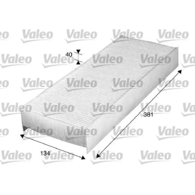 Abbildung von VALEO CLIMFILTER COMFORT 716010 Innenraumfilter Partikelfilter 381 134 40 MERCEDES BENZ: ACTROS MP2 / MP3