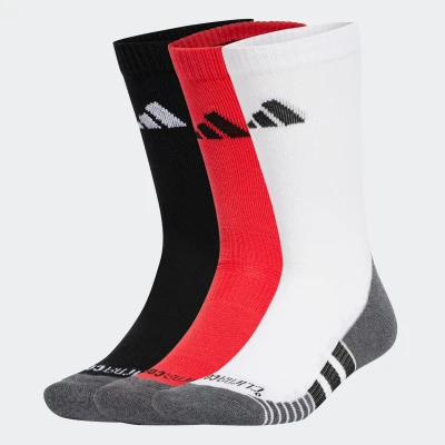 Abbildung von adidas Performance Unisex 3 PACK Sportsocken, Größe: 40 42, Pure ruby black white