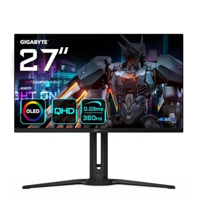 Abbildung von Gigabyte AORUS FO27Q3 Gaming Monitor (67,8 cm/27 &quot;, 2560 x 1440 px, QHD, 360 Hz, OLED)