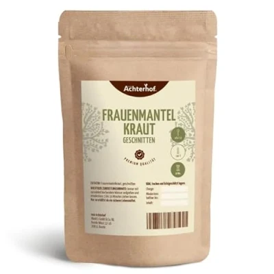 Abbildung von Frauenmantelkraut 100g getrocknet und geschnitten 100% naturreine Frauenmantelblätter Ideal als Teeaufguss vom Achterhof