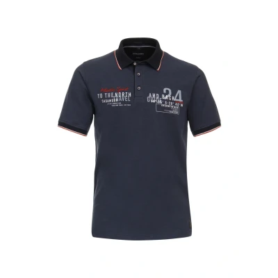 Abbildung von Casamoda Poloshirt, Herren, Größe: Medium, Dunkelblau