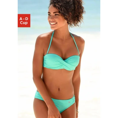 Abbildung von s.Oliver SET Bikini, Damen, Größe: 34xB, Türkis