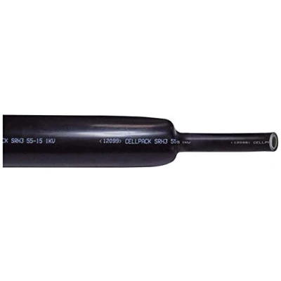 Abbildung von Cellpack Schrumpfschlauch SRH3 12 3/1000 sw m.Kleber,in 1m Absch 4010311009636