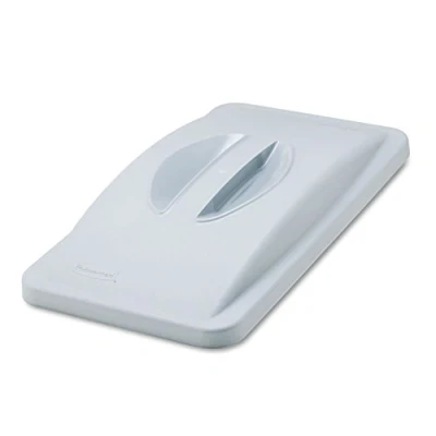 Abbildung von Rubbermaid Auflagedeckel mit Griff grau