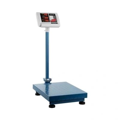 Abbildung von Steinberg Systems Präzisionswaage Plattformwaage 150 kg/ 10 g Bodenwaage Paketwaage Industriewaage 40x50