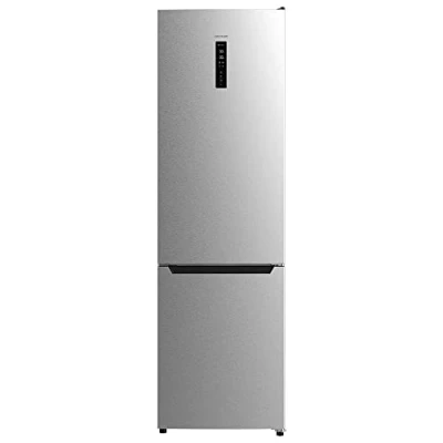 Abbildung von Cecotec Frigorífico Combi 2 Puertas Bolero CoolMarket 356 Inox D. L, Altura 200 cm y 60 de Ancho, Bajo Consumo, Sistema Multi Air Flow, Total No frost, Cajones