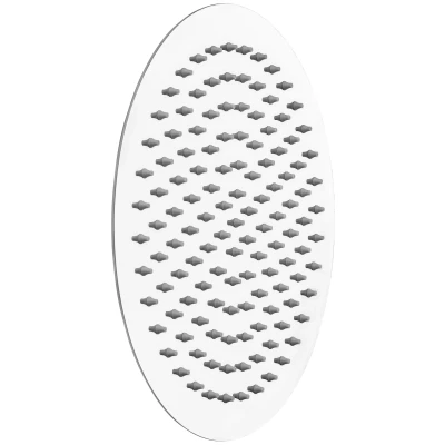 Abbildung von Schütte Regenduschkopf &quot;JAVA&quot;, Duschkopf, ultraflache Regendusche Ø 25 cm, Duschkopf in Edelstahl