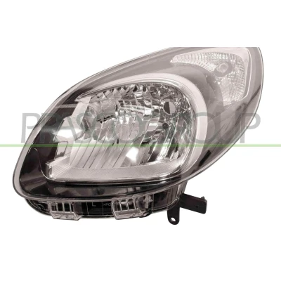 Abbildung von PRASCO RN9214804 Scheinwerfer links schwarz ohne Stellmotor für LWR RENAULT: Kangoo II / Grand Kangoo, Express, Be Bop
