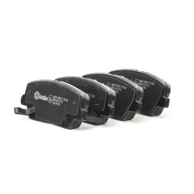 Abbildung von BREMBO P 30 063 Bremsbelagsatz mit akustischer Verschleißwarnung Zubehör HYUNDAI: Santa FE 2, 3, Grand Fé, KIA: Mohave / Borrego