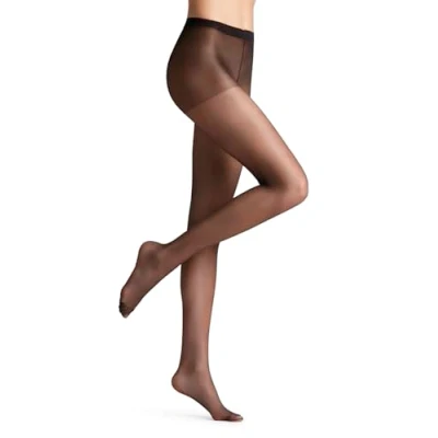 Abbildung von Falke Invisible Deluxe 8 Denier Ultratransparent MATT Strumpfhose, Damen, Größe: Medium, Black