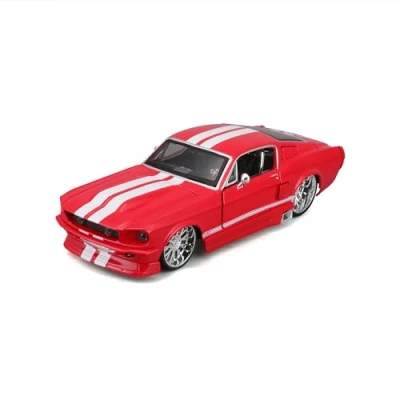 Abbildung von Maisto® Modellauto Ford Mustang GT500 &#039;67 (rot), Maßstab 1:24