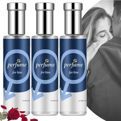 Abbildung von Alpha Scent Men&#039;s Pheromone Cologne, Touch Alphatouch Perfume, Cologne for Men Attract Women (3PC)