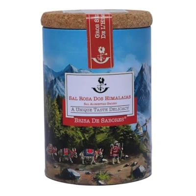 Abbildung von Rosa Kristallsalz, Himalaya Salz, Grob, Granulat, Mühlensalz, Natursalz (200g) 100% Veganes Speisesalz, Für Feinschmecker, Reines Steinsalz, Ur Salz