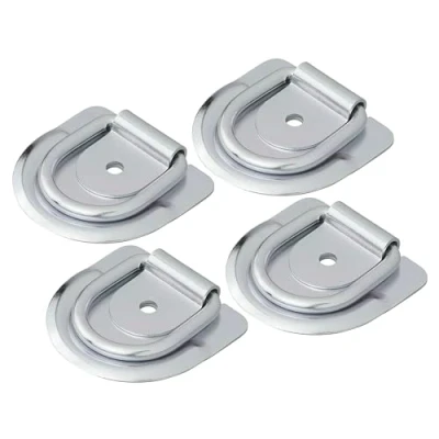 Abbildung von APT 4er Set Zurrmulde 89 x 85 mm Anhänger Zurröse verzinkt, 70 62 Ringöse, Bruchlast 1480 kg, Ladungssicherung
