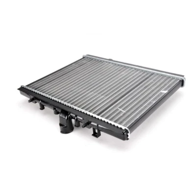 Abbildung von THERMOTEC D7P045TT Kühler, Motorkühlung Aluminium, Kunststoff für Fahrzeuge mit Klimaanlage 380 544 23 Schaltgetriebe Kühlrippen mechanisch gefügt