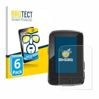 Abbildung von BROTECT (6 Stück Schutzfolie für Wahoo Elemnt Roam V2 GPS Displayschutz Folie Ultra Klar