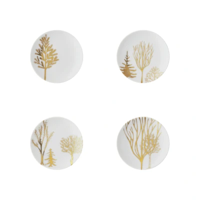 Abbildung von Rosenthal TAC Gropius Festive Celebration Trees Brotteller 10cm Set4