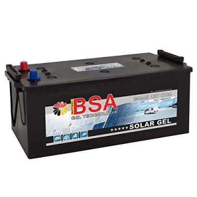 Abbildung von Gel Batterie 240Ah 12V Blei Solarbatterie Wohnmobil Boot Versorgungsbatterie statt 210Ah 220Ah 230ah