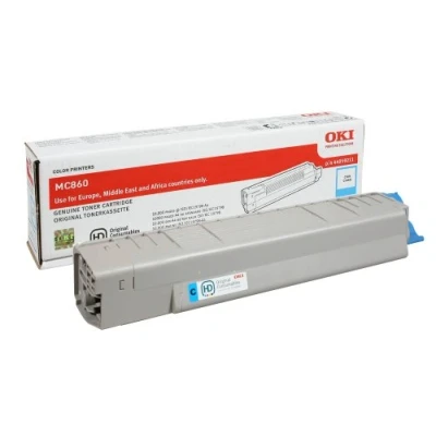 Abbildung von Oki 44059211 cyan toner 10.000 seiten original