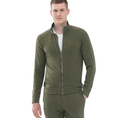 Abbildung von Mey Enjoy Zip Jacket Grün Small Herren