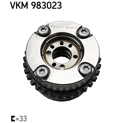 Abbildung von SKF VKM 983023 Nockenwellenversteller Auslassseite, links 33 MERCEDES BENZ: C Klasse T modell, Limousine, CLS Coupe