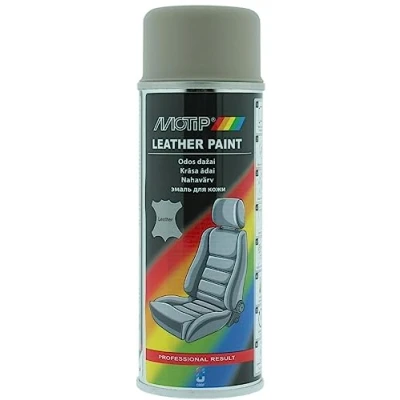 Abbildung von Motip Leder und Vinylfarbe Beige/Braun 200ml