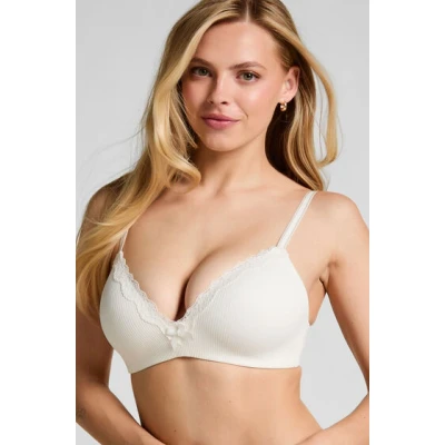 Abbildung von Hunkemöller Vorgeformter BH ohne Bügel Lola Weiß
