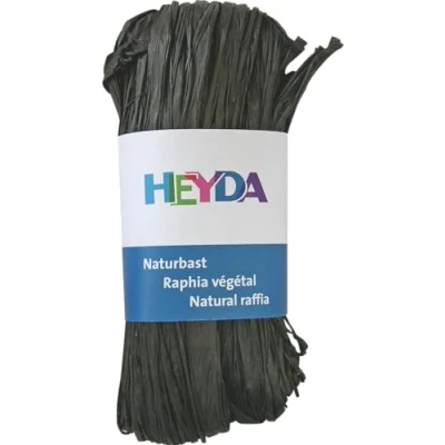 Abbildung von Heyda 204887789 Bast Naturbast (0 m x 0 mm, VE = 5/50 Bdl.) schwarz