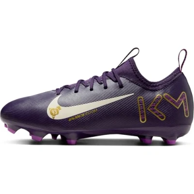 Abbildung von NIKE Jr. Mercurial Vapor 16 Academy Kylian Mbappé Sportschuhe, Grand Purple/Pale Ivory, 36.5 EU