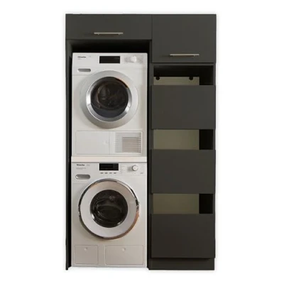 Abbildung von Laundreezy Mehrzweckschrank Set &quot;LAUNDREEZY LDLK1&quot;, Breite 117,5 cm