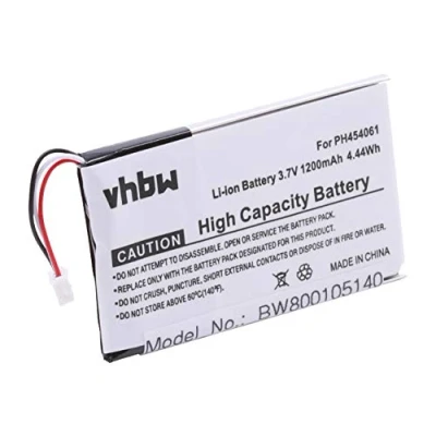 Abbildung von vhbw Akku 1200mAh (3.7V) kompatibel mit Festnetz, schnurlos Telefon Philips S10A, S10A/38, S10H Ersatz für PH454061.