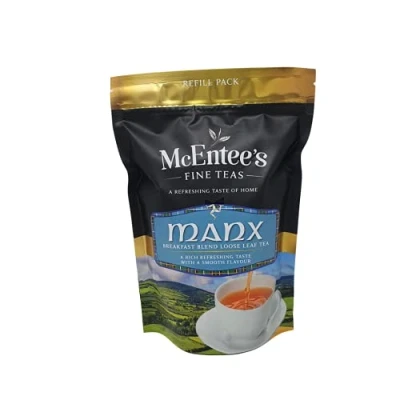 Abbildung von McEntee&#039;s manx breakfast Loser Tee 250 g Beutel Eine starke und geschmackvolle Mischung aus losen schwarzen Tees Ceylon Assam