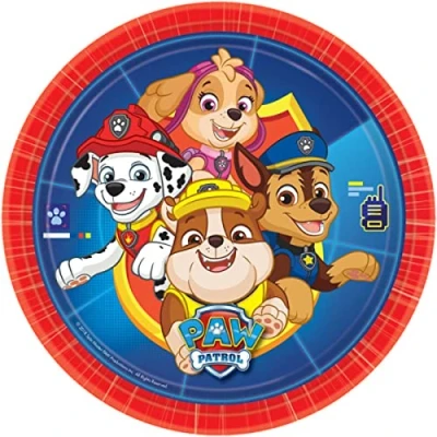 Abbildung von Paw Patrol Borden 23cm 8 Stücke
