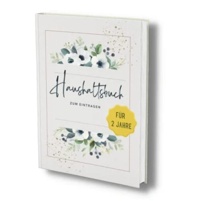 Abbildung von Haushaltsbuch: 2 Jahre Budgetbuch für Frauen undatiert, 100 Seiten. Der perfekte Organizer alle Einnahmen &amp; Ausgaben. (Finanzbuch Alles im Griff!, Band 5)