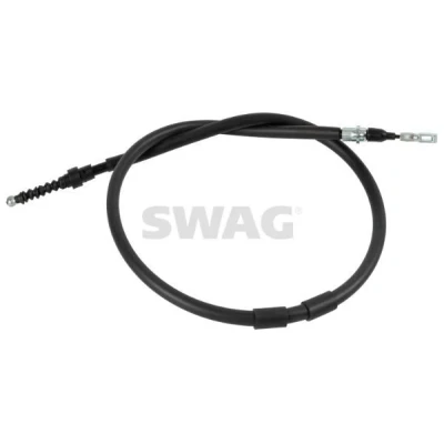 Abbildung von SWAG 30 92 6455 Handbremsseil hinten links, rechts 1290 VOLKSWAGEN: Sharan I, FORD: Galaxy Mk1 MPV, SEAT: Alhambra I