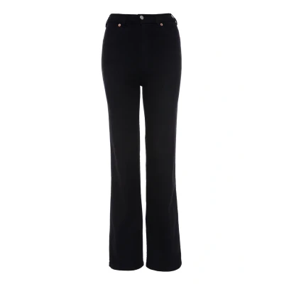 Abbildung von Dr.Denim MOXY Jeans Straight Leg, Damen, Größe: XSx30, Solid black