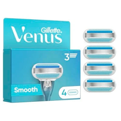 Abbildung von Gillette Venus Smooth Razor Blades 4 st St.