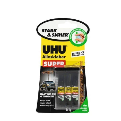 Abbildung von UHU Alleskleber 3 x 1,0 g