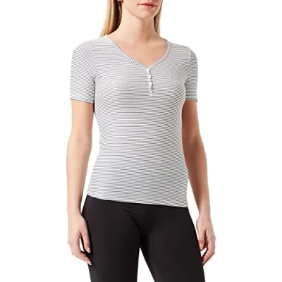 Abbildung von Calida Tshirt print, Damen, Größe: 44/46, Dark lapis blue