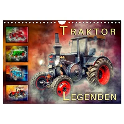 Abbildung von Traktor Legenden (Wandkalender 2025 DIN A4 quer), CALVENDO Monatskalender